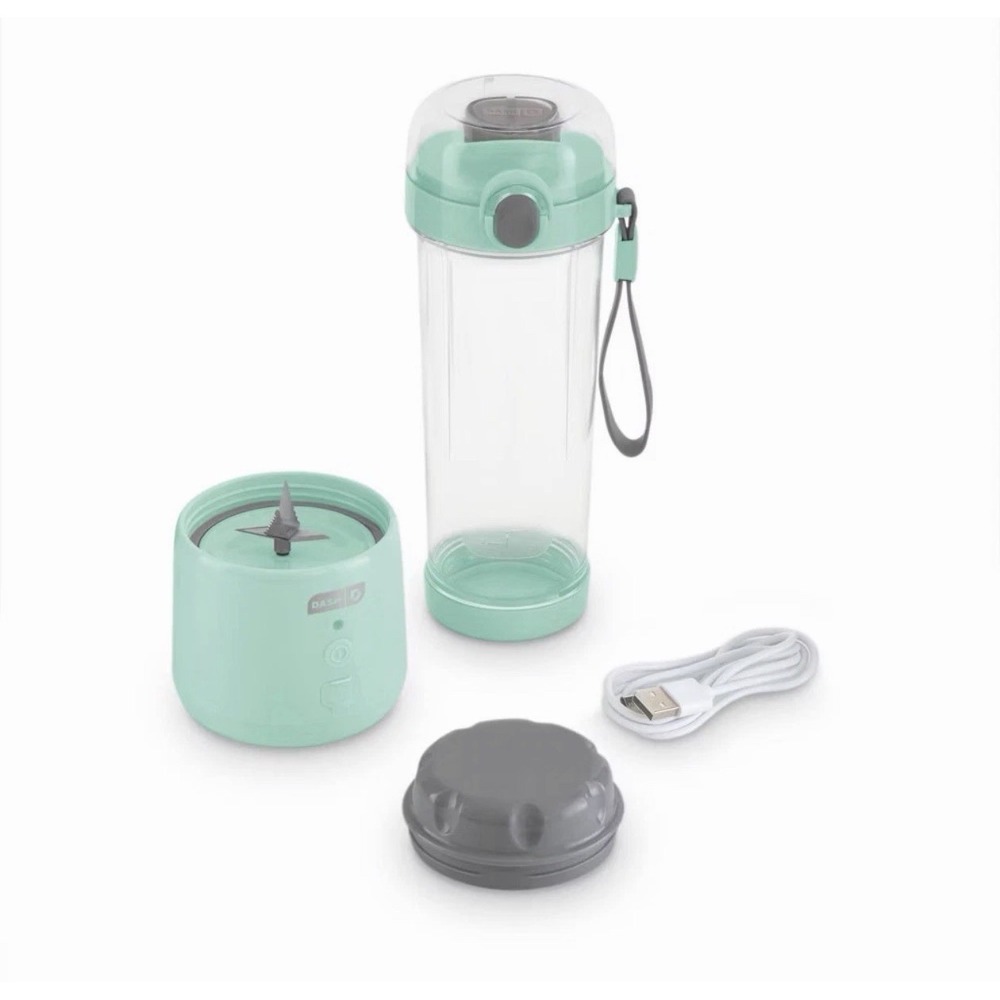 Dash 16oz Personal Portable USB-C Blender - Aqua Blue New in‎ Box